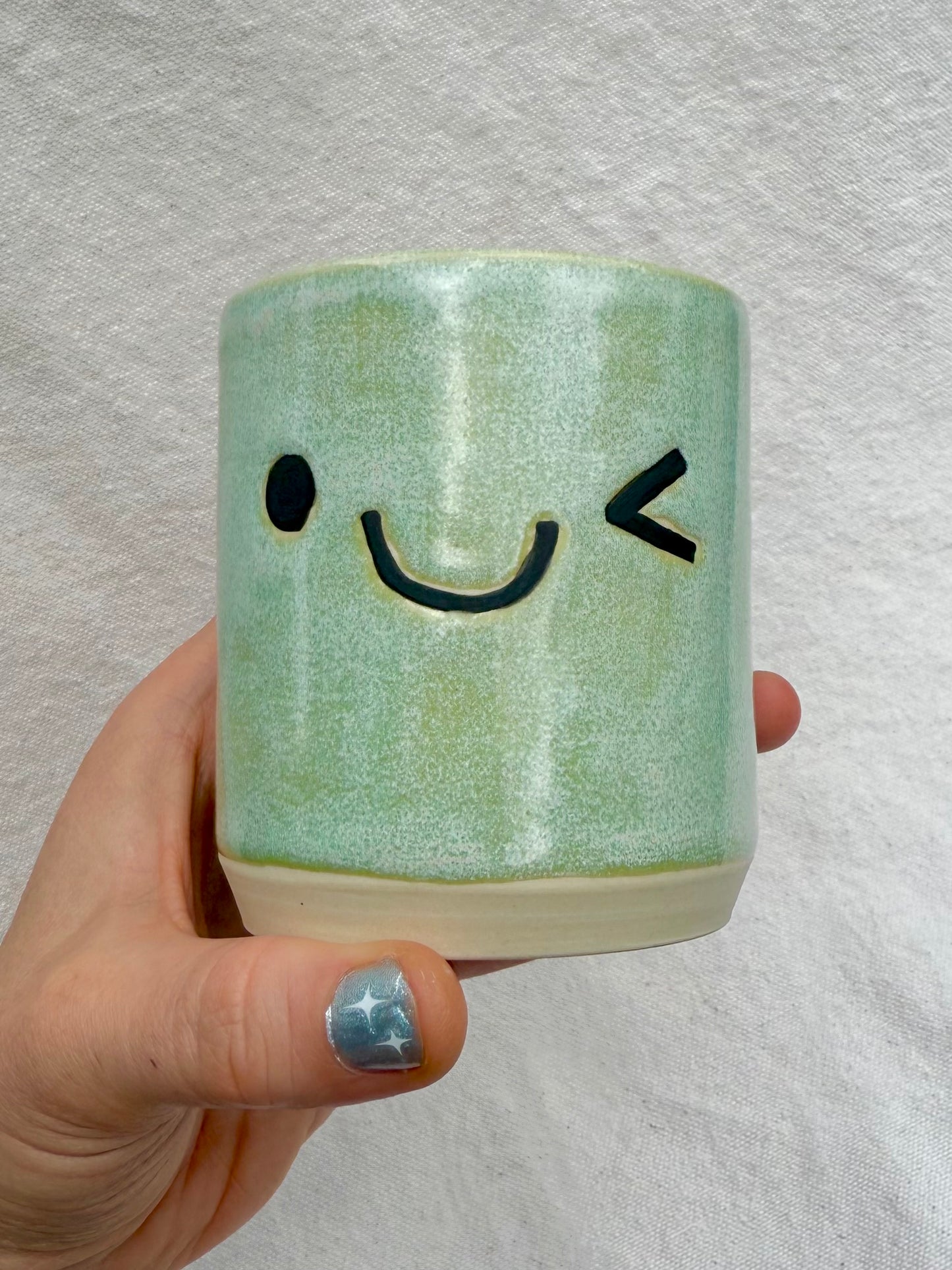 Wink Seafoam Green Cup