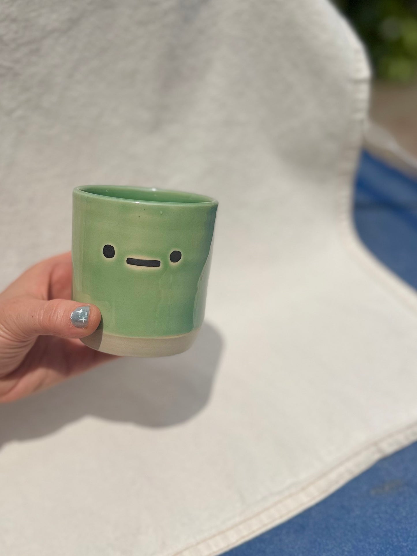 Celadon Green Cup