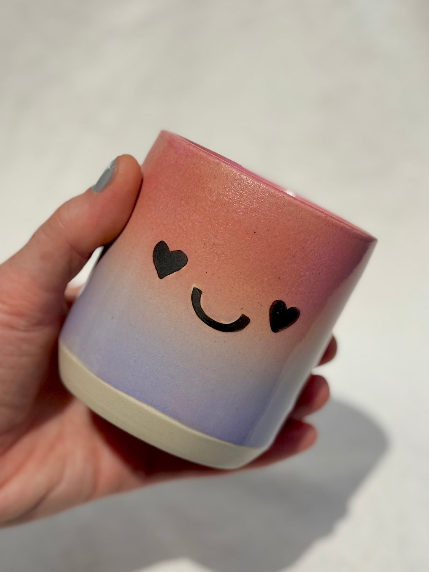 Sunset Heart Eyez Cup