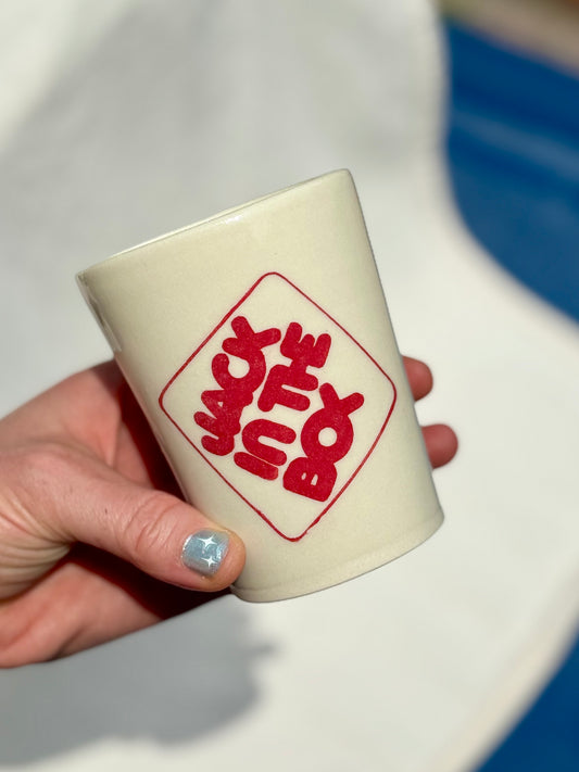 Jack Red Logo Cup