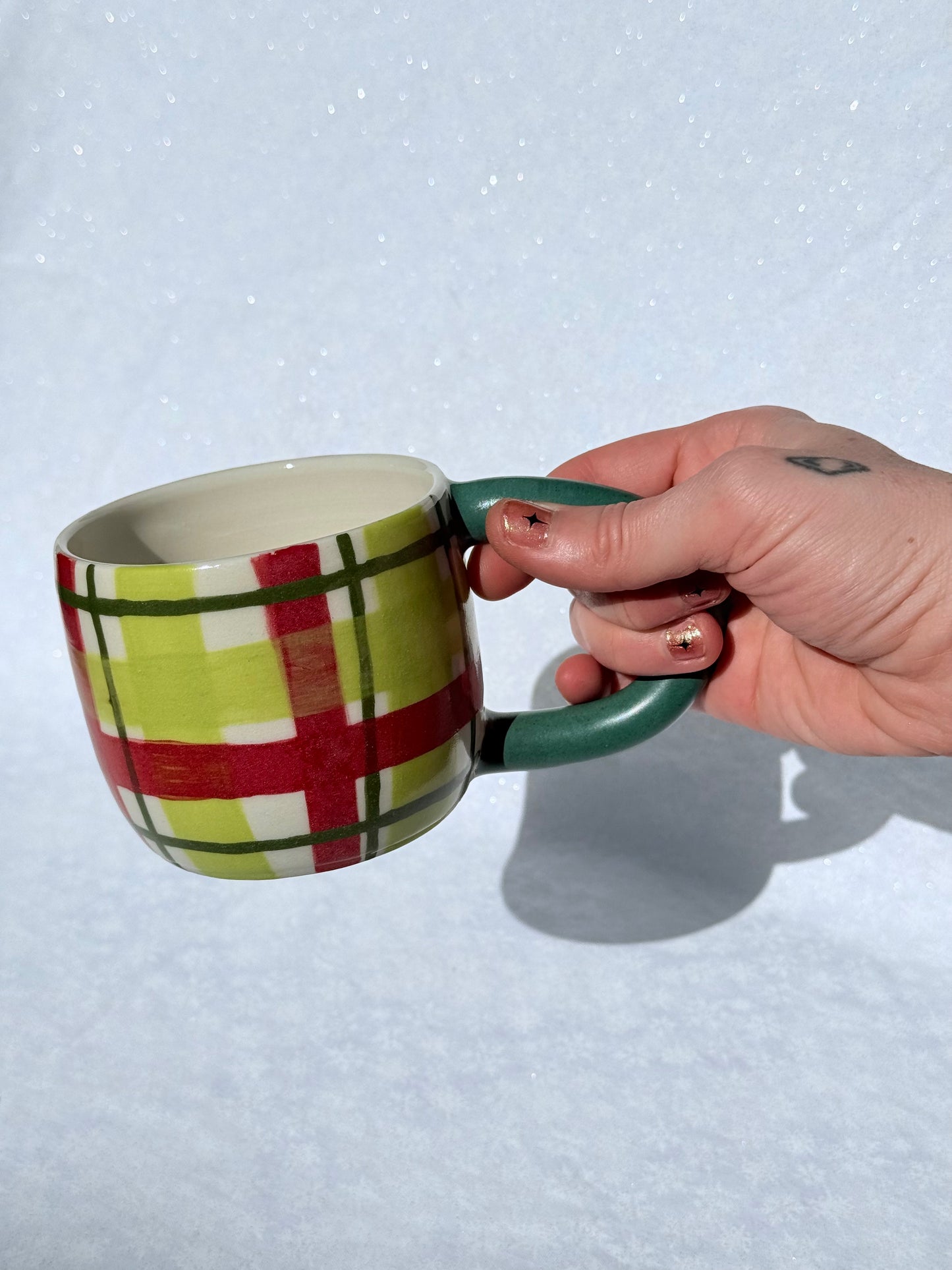 Plaid Mug