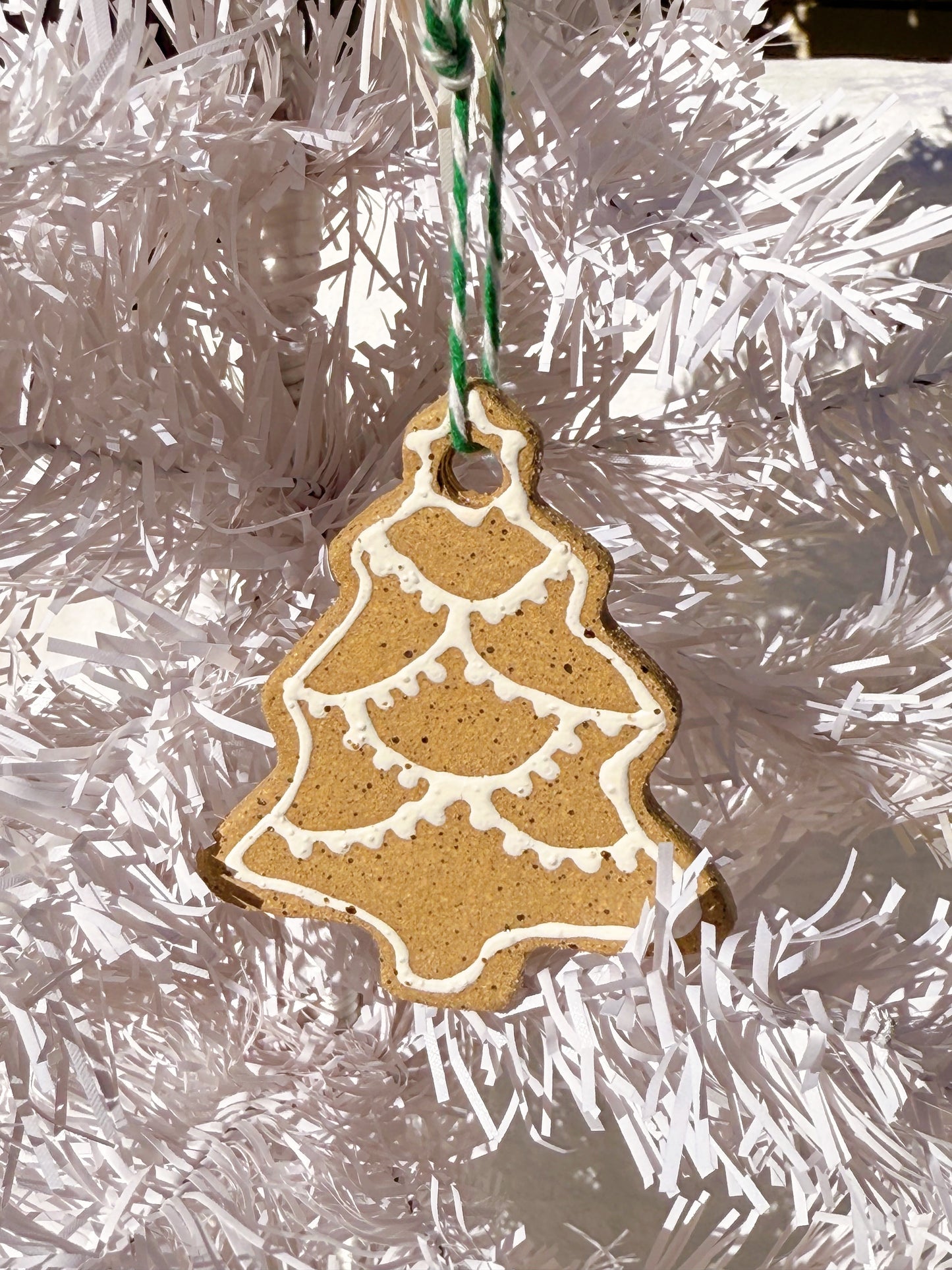 Christmas Tree Gingerbread Ornament