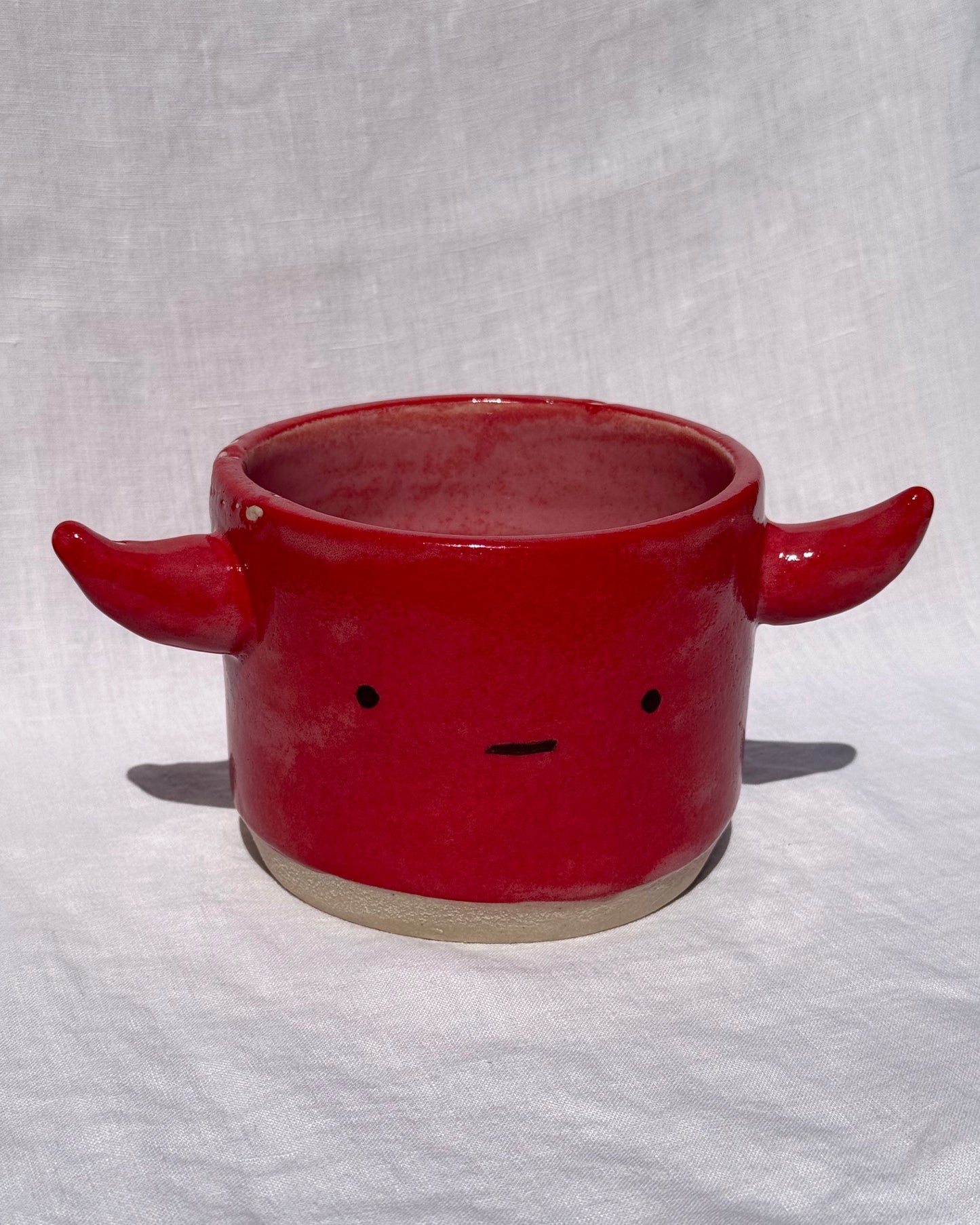 Lil' Devil Planter RED