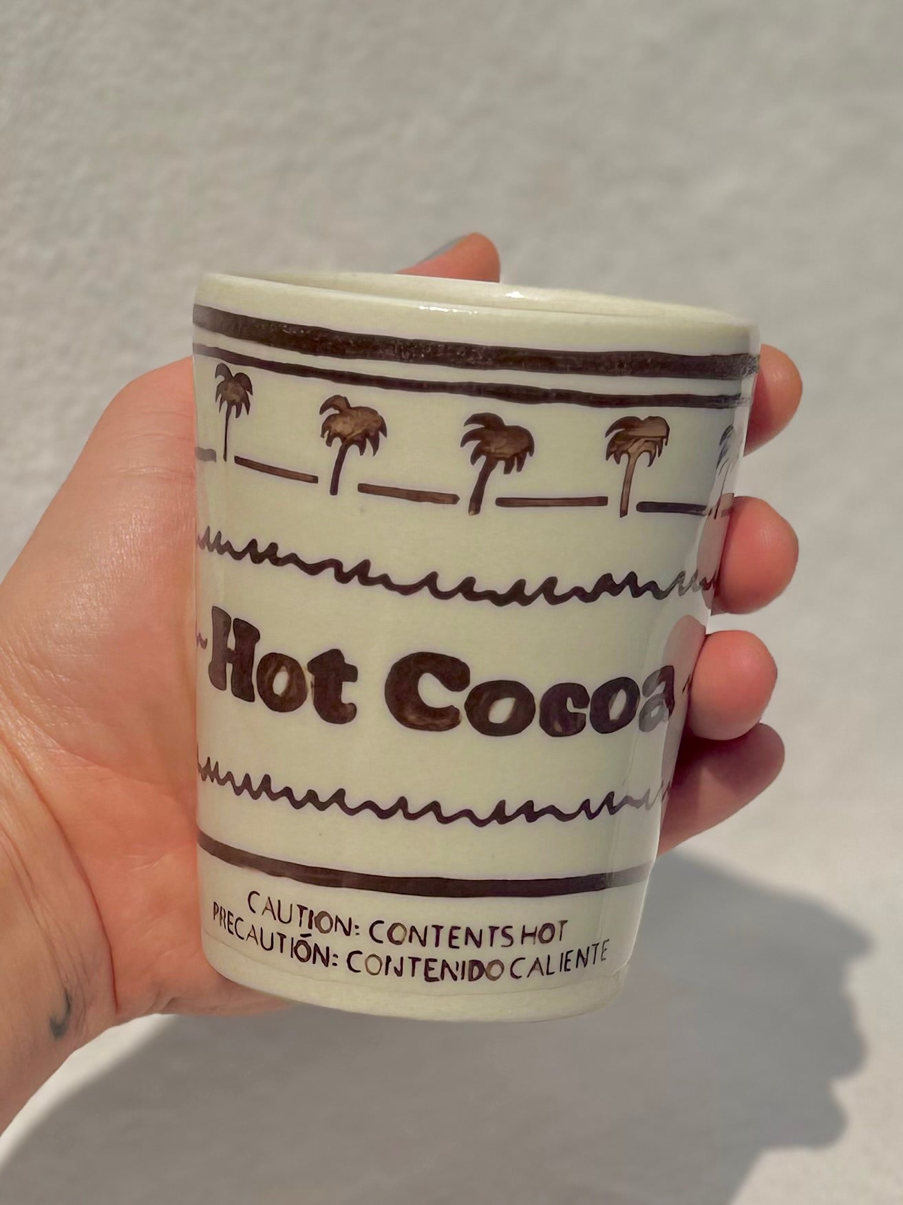 Hot Cocoa Burger Cup
