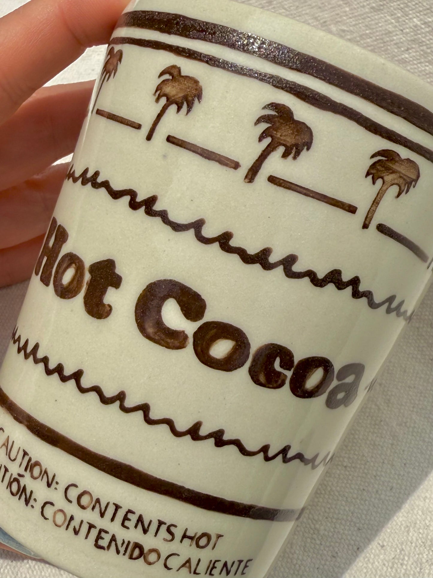 Hot Cocoa Burger Cup