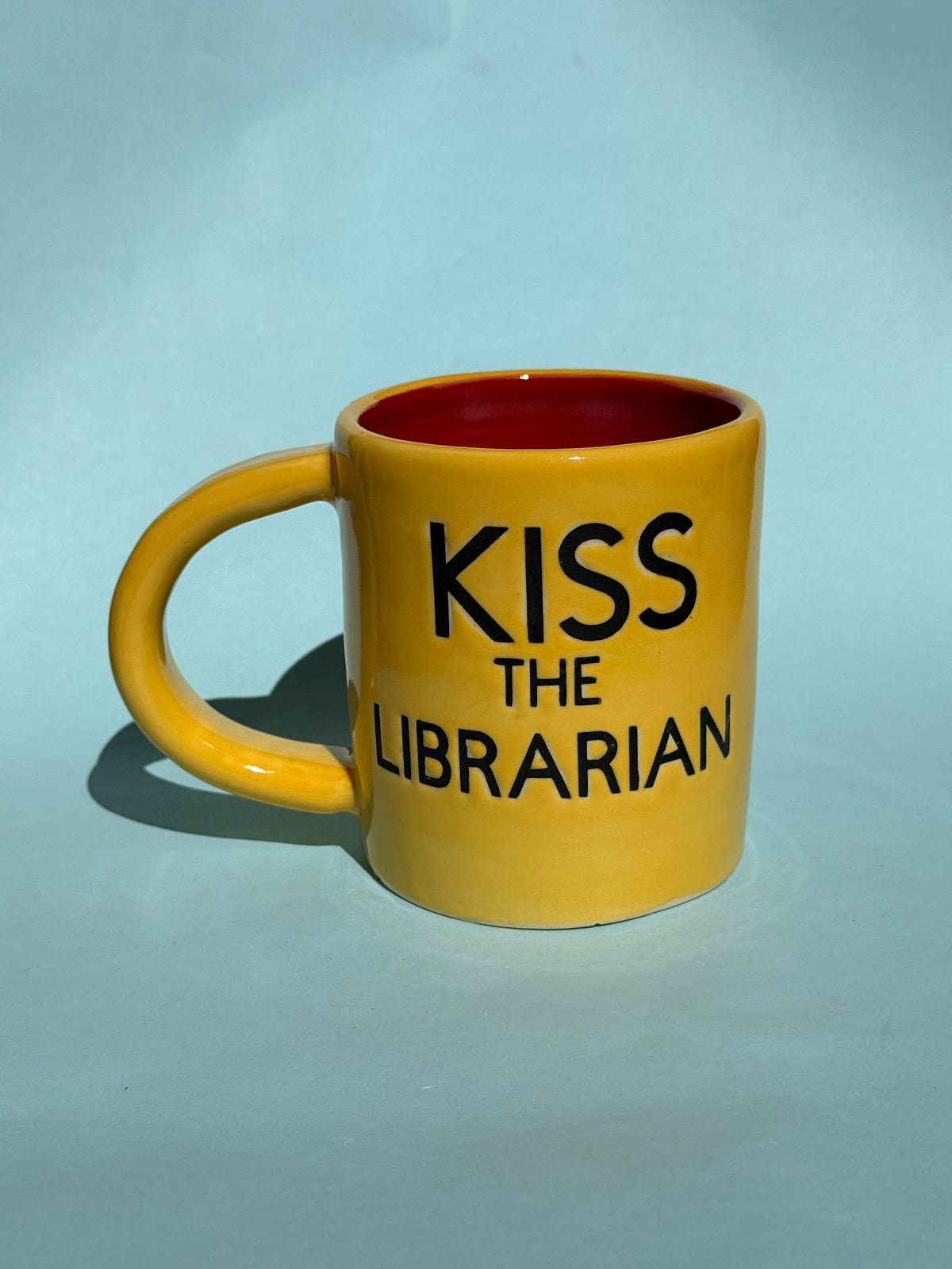 Buffy Kiss the Librarian Mug