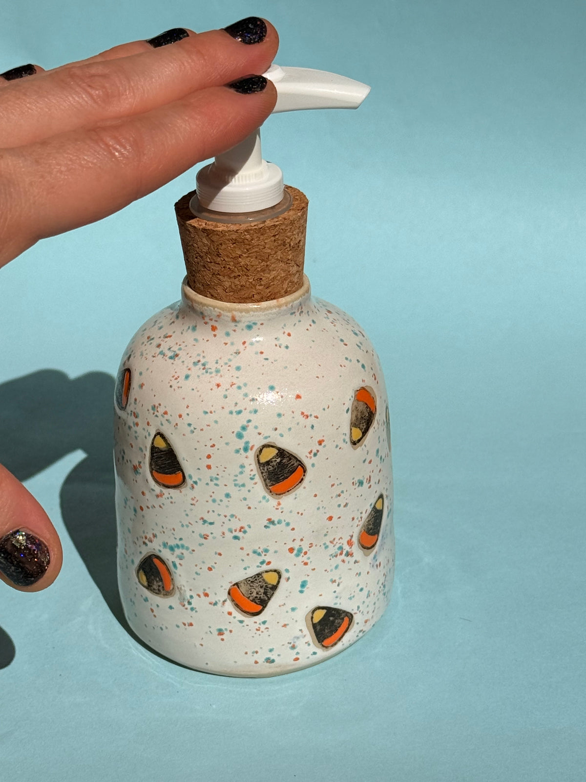 Candy Corn Soap Dispenser