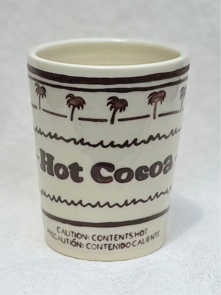 Hot Cocoa Burger Cup