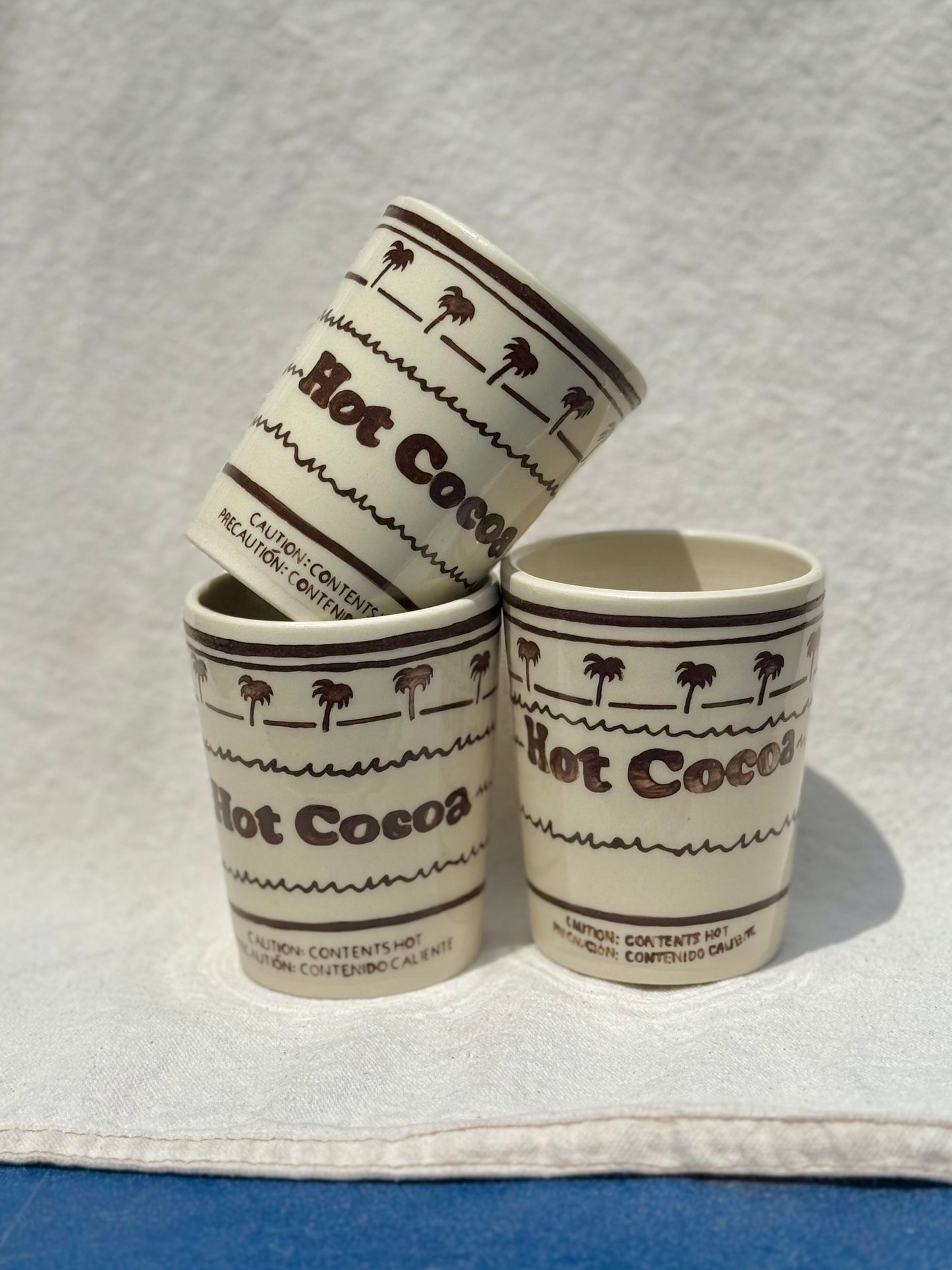 Hot Cocoa Burger Cup