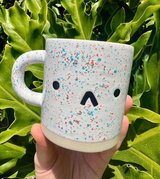 Freckle Confetti Face Mug