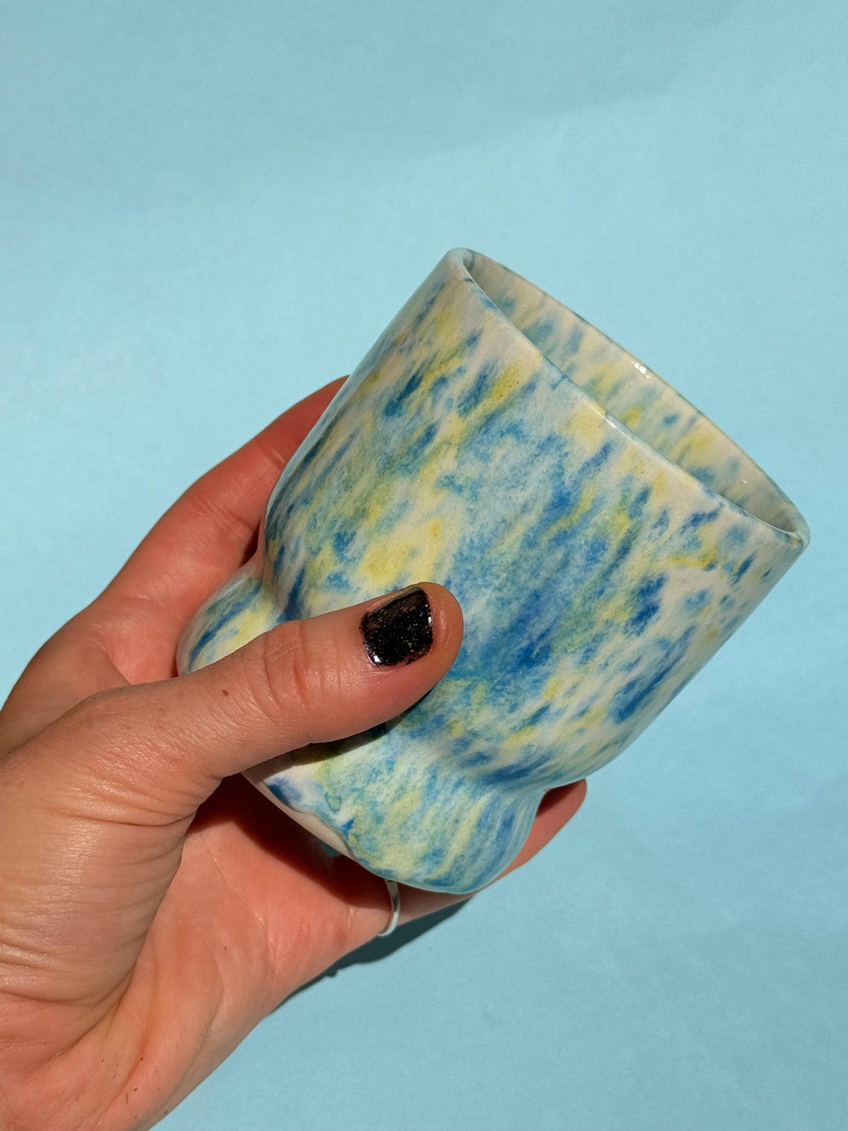 Blue Green Ooze Cup