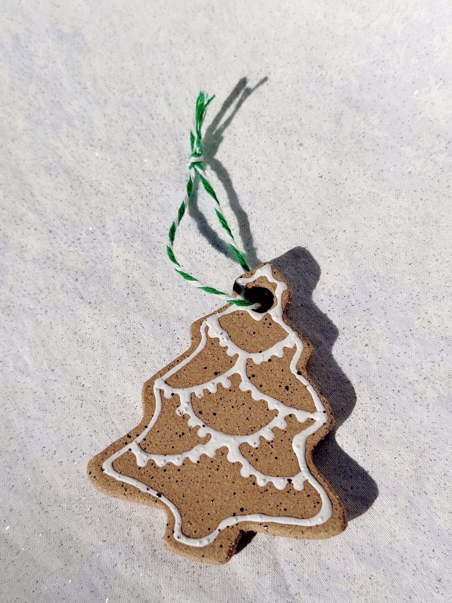 Christmas Tree Gingerbread Ornament