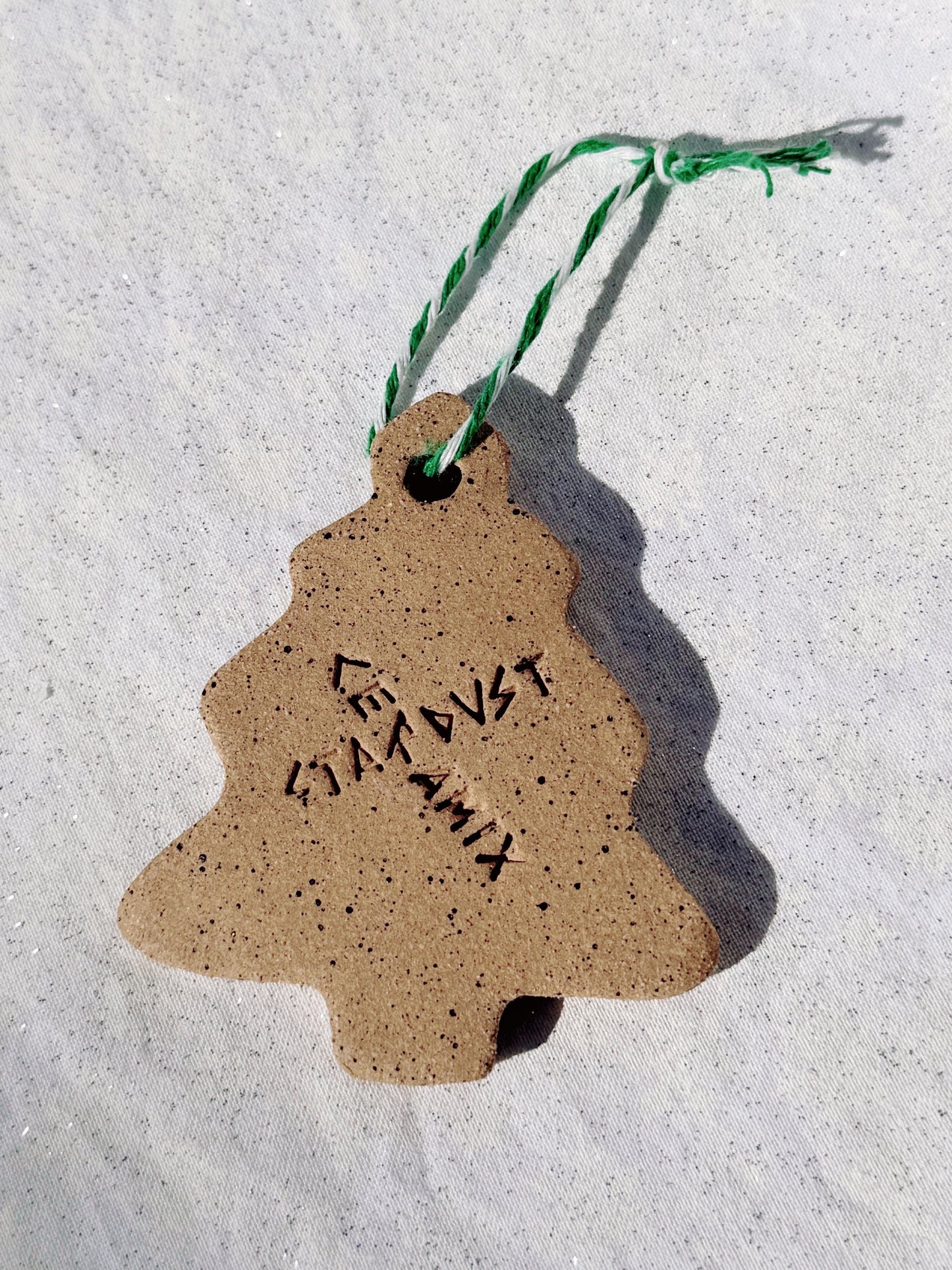 Christmas Tree Gingerbread Ornament