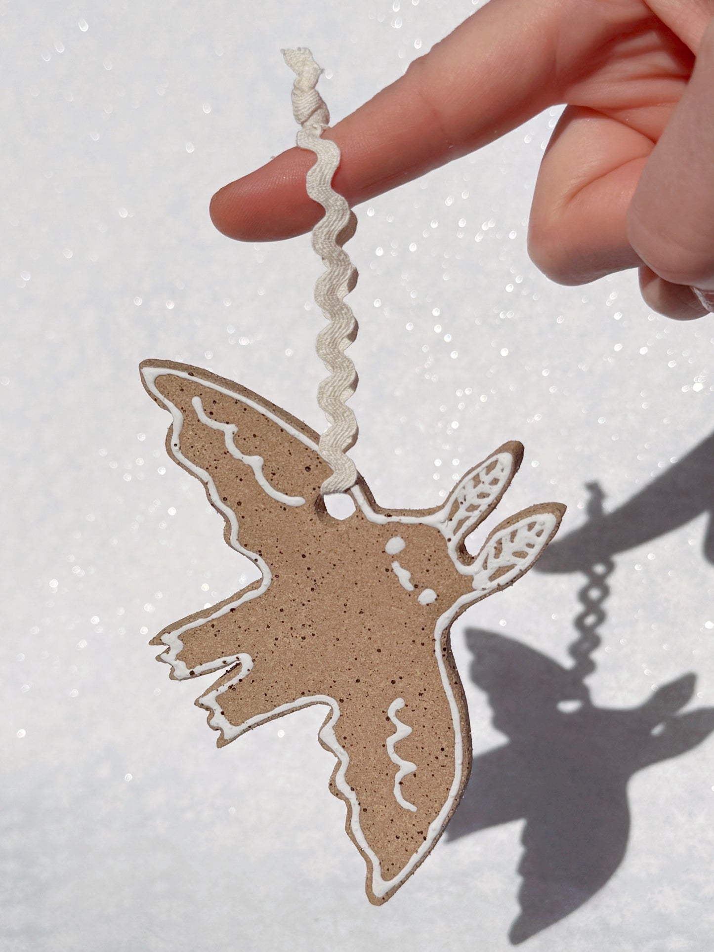 Mothman Gingerbread Ornament
