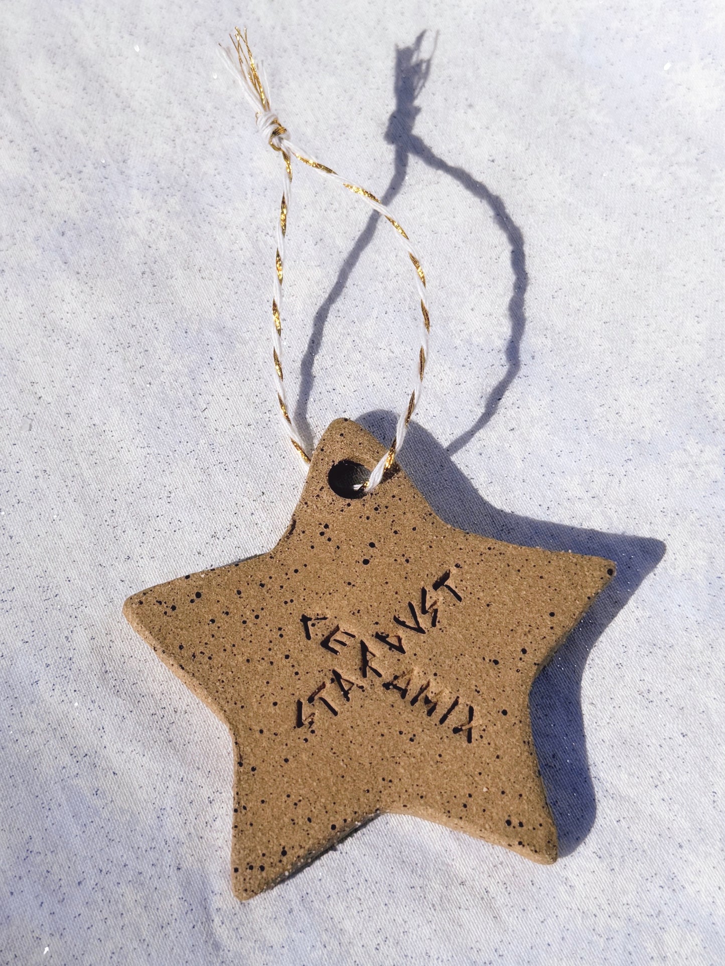 Star Gingerbread Ornament