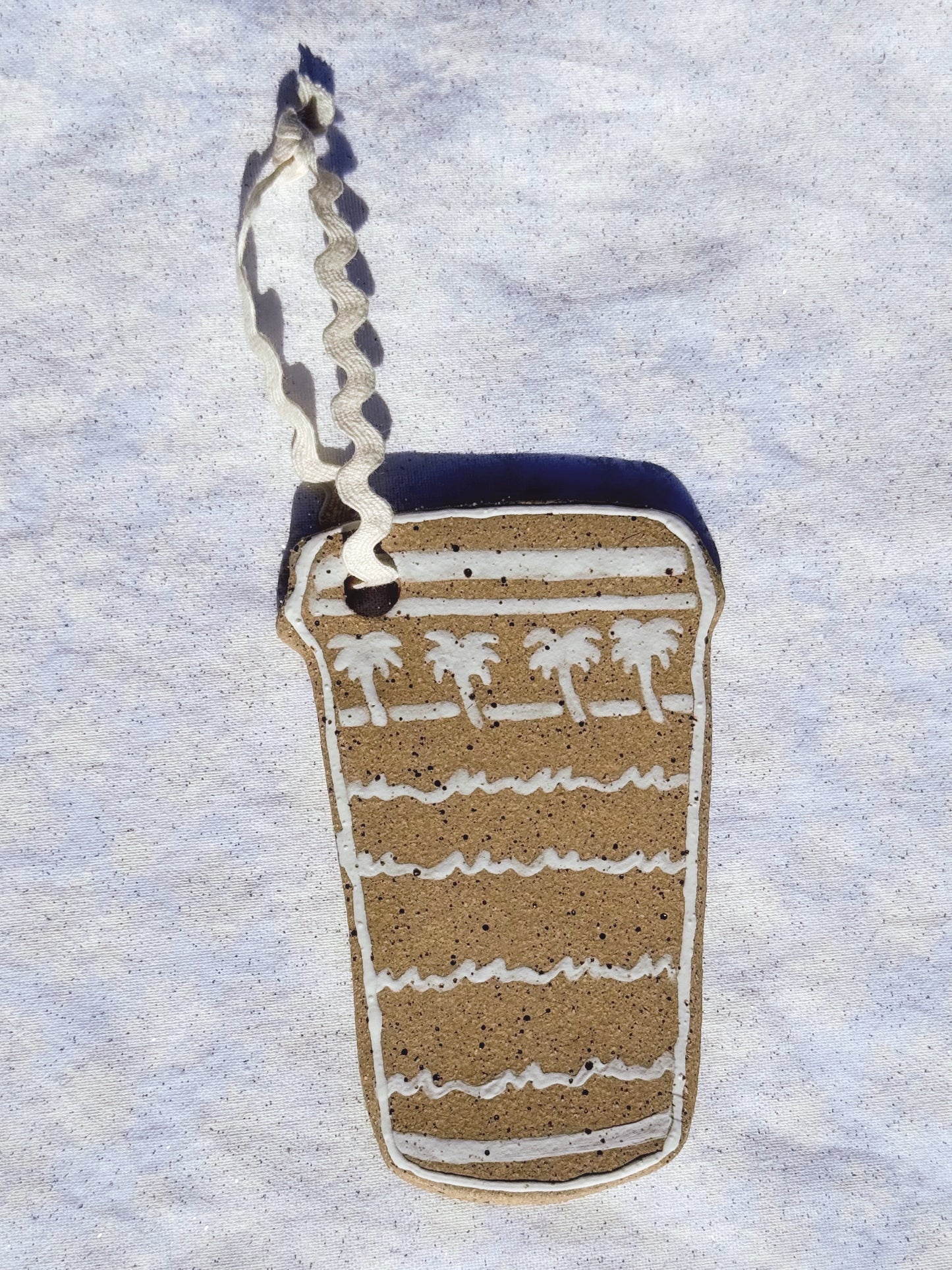 Gingerbread Burger Cup Ornament